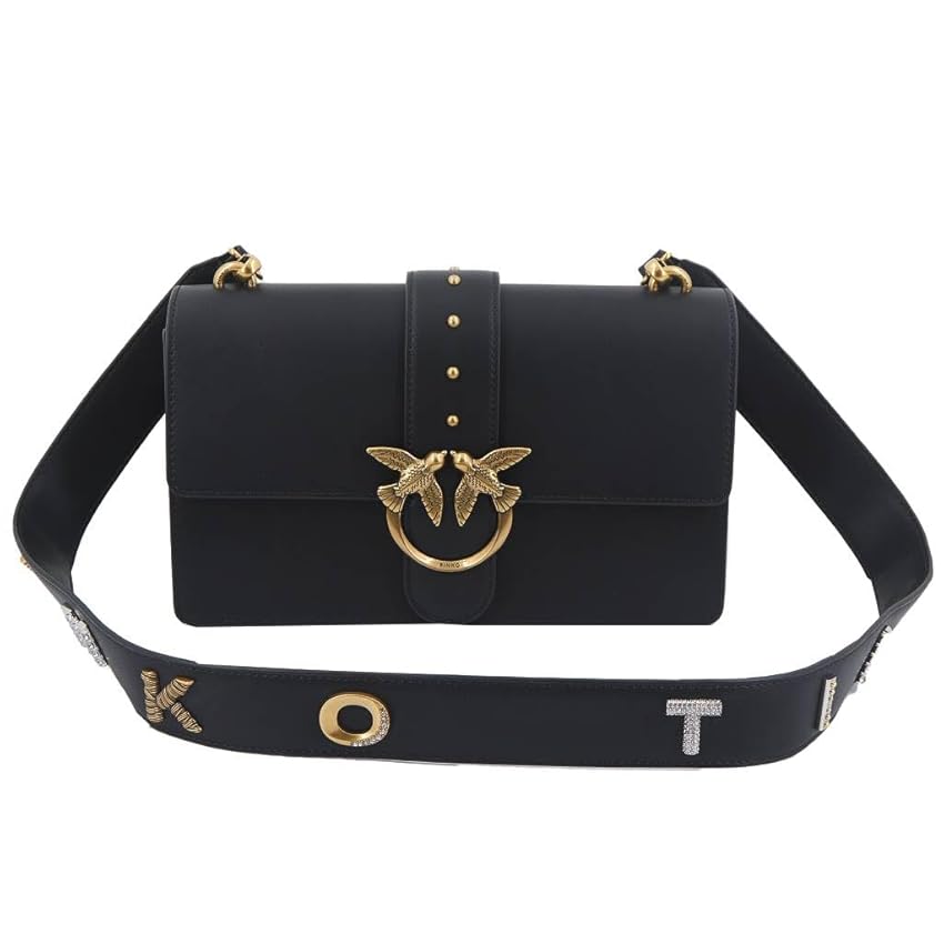 Immagine del prodotto Pinko, LOVE ONE CLASSIC FL VITELLO SE Donna, Z99Q NERO-ANTIQUE GOLD, size