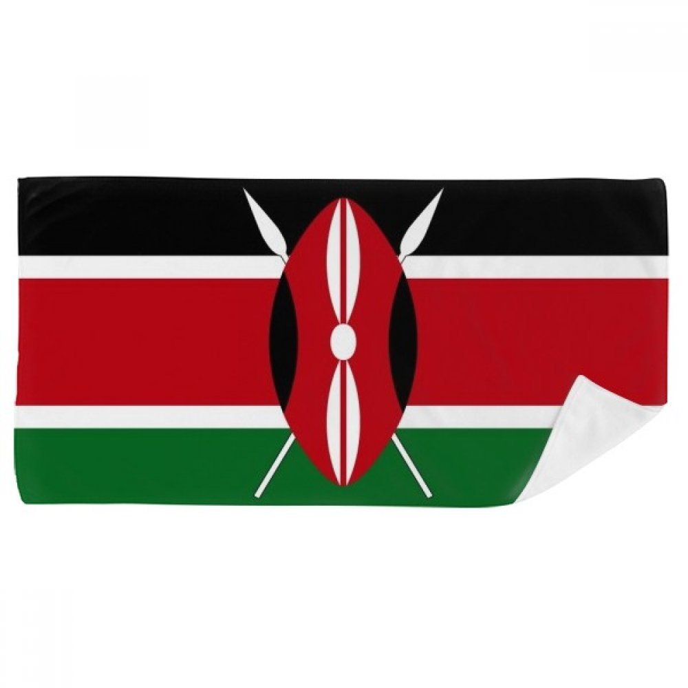 Serviette de bain Kenya id&eacute;ale pour le sport et les voyages