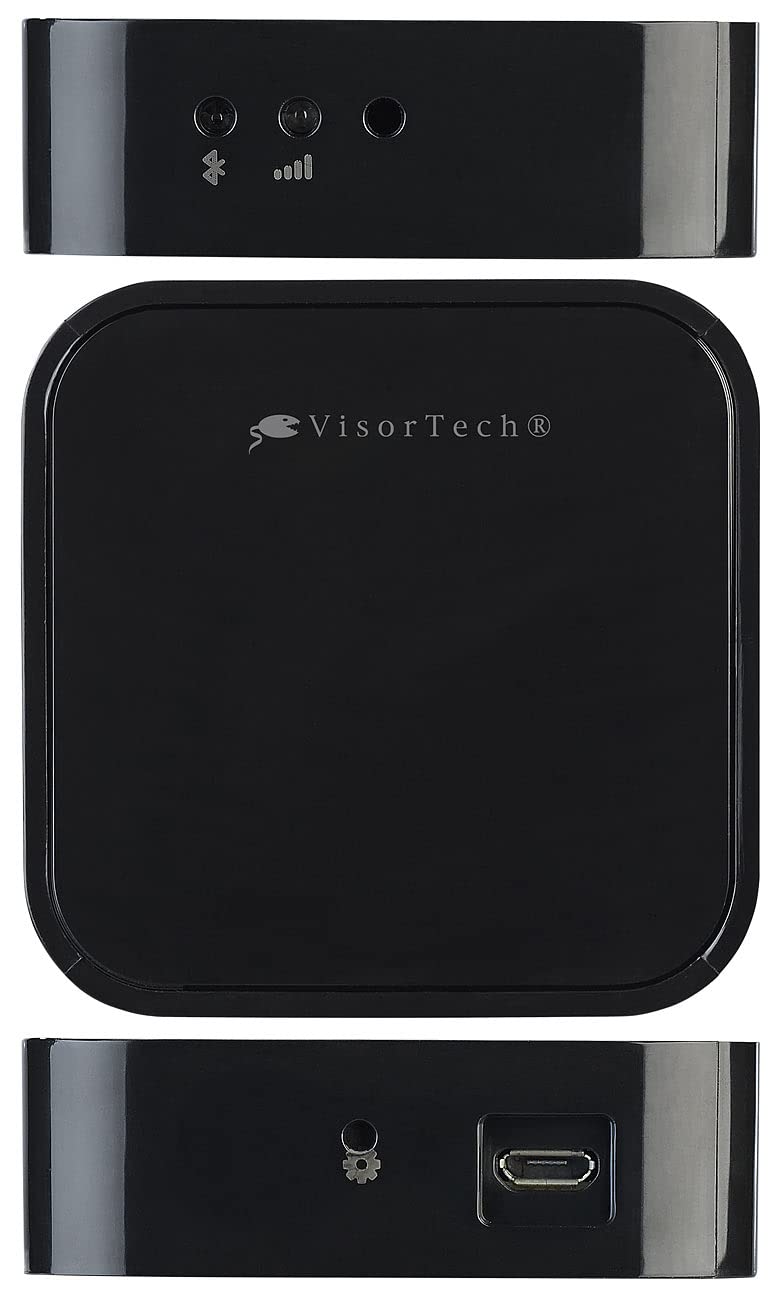 VisorTech Smart Home Gateway: WLAN-Gateway für elektronische Tür-Schließzylinder, App-Steuerung (Netzwerk, Smart Home, Schloss)