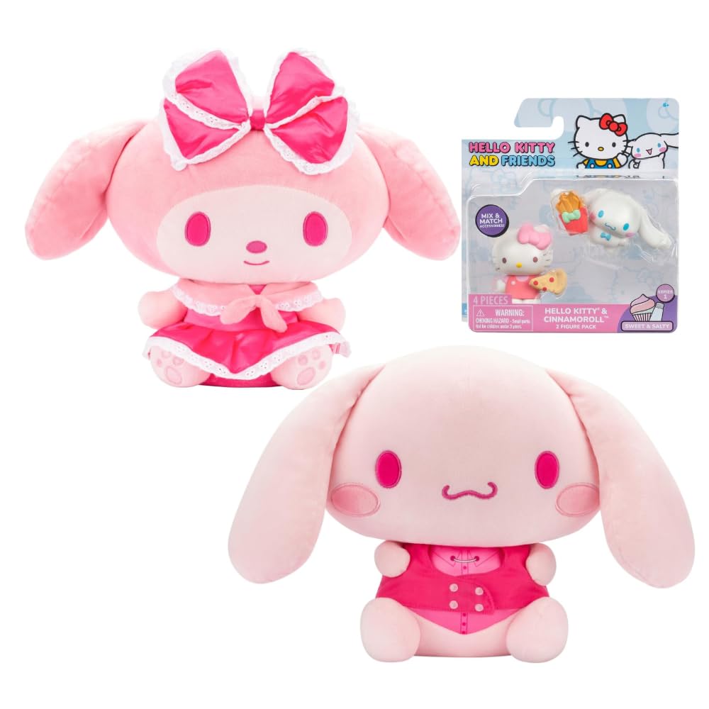 INCREDITOYZ Hello Kitty and Friends Hello Kitty 12” Pink