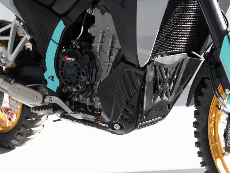 Rtech Paramotore per Kove Rally 800 X-Pro 2024-2026, Tecnopolimero Sottomotore in plastica