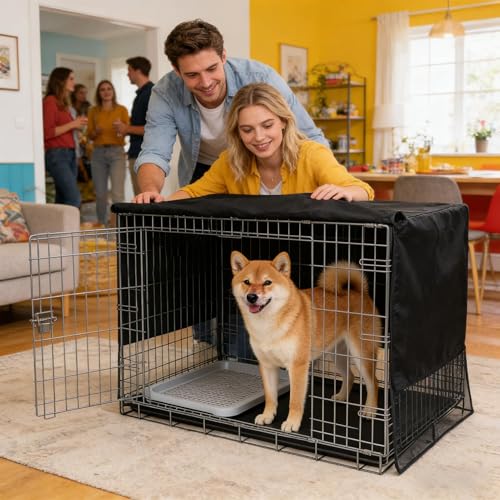 Housse de cage pour chien : la solution contre le stress et les aboiements - 3