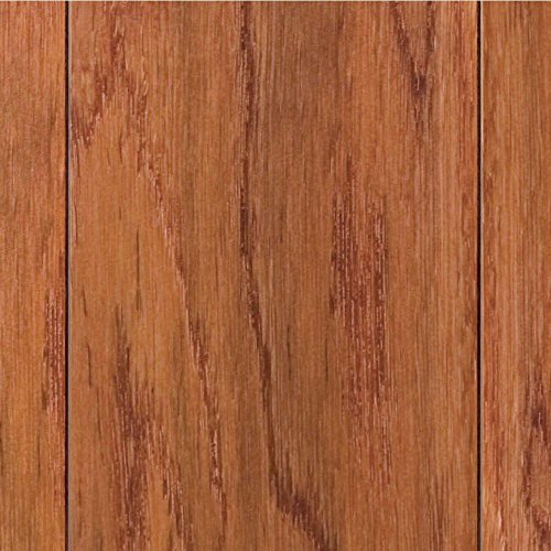 Hand Scraped Oak Gunstock 3/8 in.Thick x 4-3/4 in.Wide x 47-1/4 in. Length Click Lock Hardwood Flooring(24.94 sq.ft./cs)