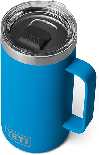Miniatura 16 de YETI Rambler - Taza de acero inoxidable aislada al vacío con tapa MagSlider, 24 onzas