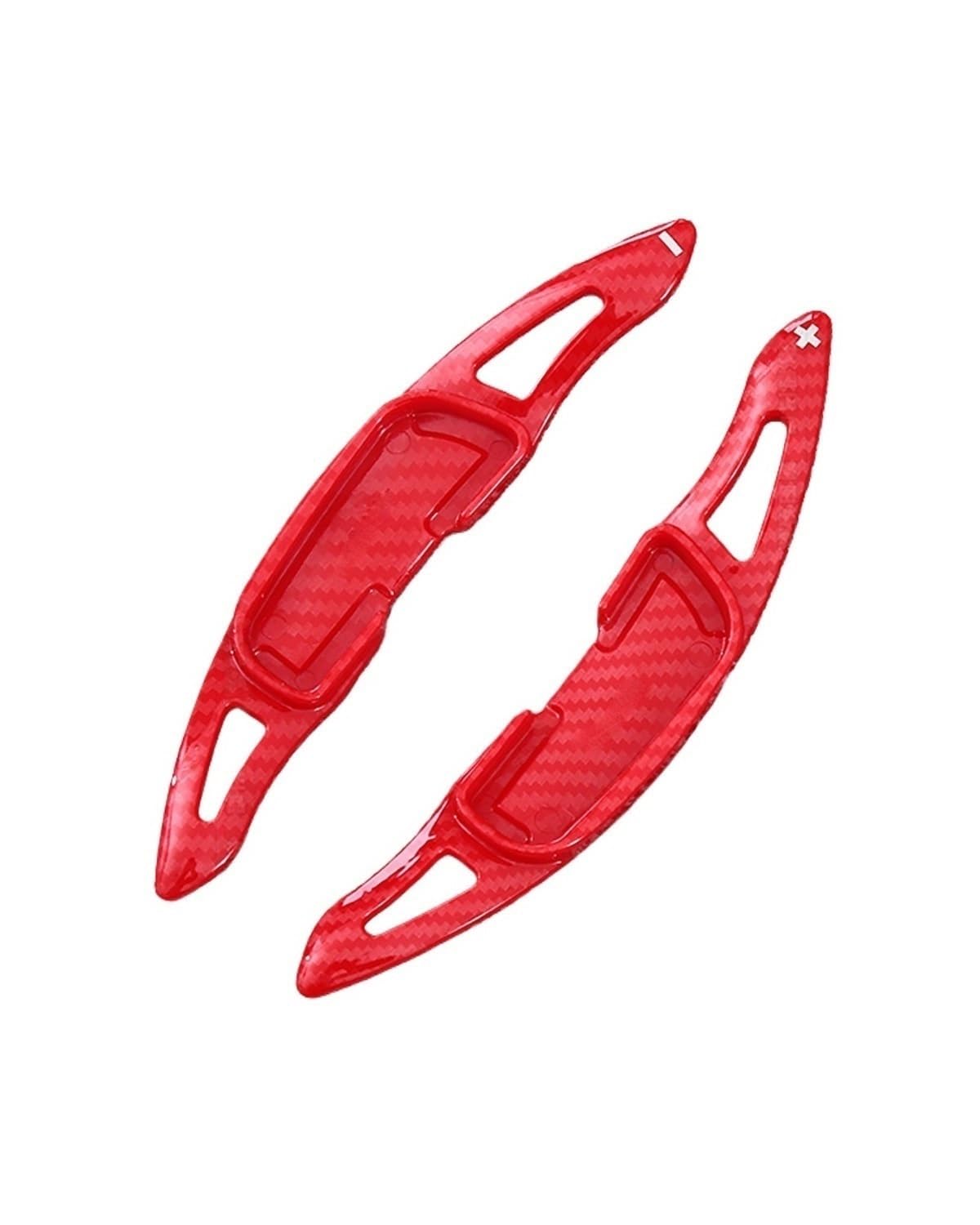 X Psblty Red Carbon Style Car Shift Paddle For Cx-4 2013-2018 For Atenza Axela 2014-2018 For Cx-5 2016-2018 Car Steering Wheel Shift Paddle Auto Steering Wheel Shifter Paddles(Red Carbon Style)