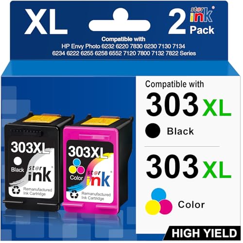 Cartouche HP 303 XL Starink pour imprimer vos photos de famille sur Envy Photo 6230