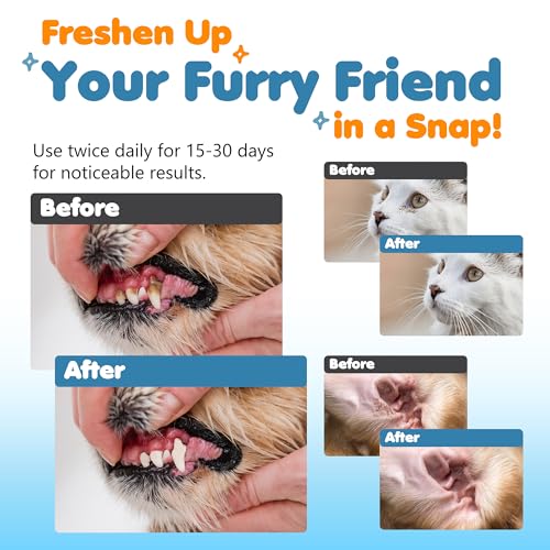 3-in-1 Pet Finger Wet Wipes for Dogs & Cats, Soft Disposable Finger Towels for Eye, Ear, & Dental Care, Freshen Breath with Deep Teeth Cleaning Support, Pack of 50 3-in-1 Pet Finger Wet Wipes for Dogs & Cats, Soft Disposable Finger Towels for Eye, Ear, & Dental Care, Freshen Breath with Deep Teeth Cleaning Support, Pack of 50