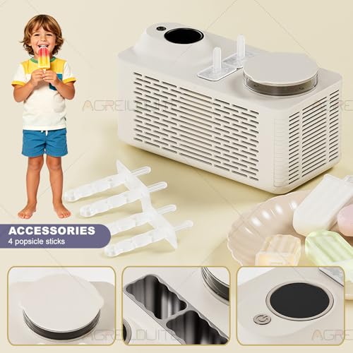 Mini-machine à glace de comptoir pour créer vos bâtonnets glacés maison en été