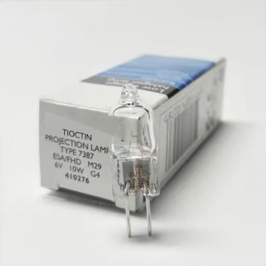for Philips for Microscope Light 7387 6V10W Lamp M29 410276 Optical Instrument Light