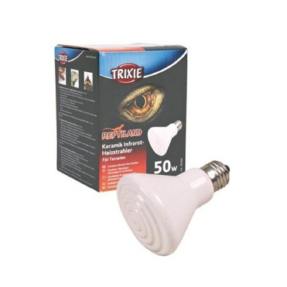 Trixie 76100 Keramik-Infrarot-Wärmestrahler, ø 75 × 100 mm, 50 W