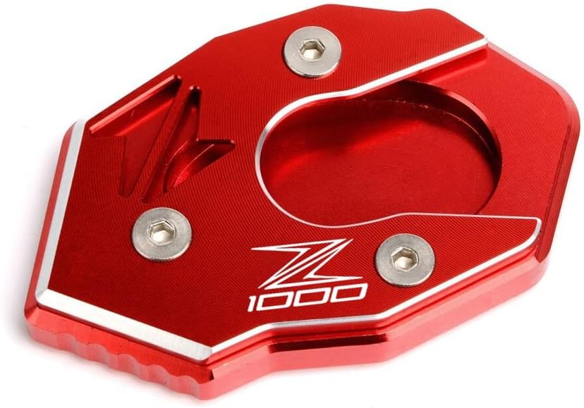 Miniatura 7 de TEMKIN W Motorcycle CNC Aluminium Side Stand Enlarge Extension for Kawasaki Z900 Z650 Z1000 Z800 2010-2022 Z 900 Z 800 Z 650 Z1000r Z1000 Y (Size