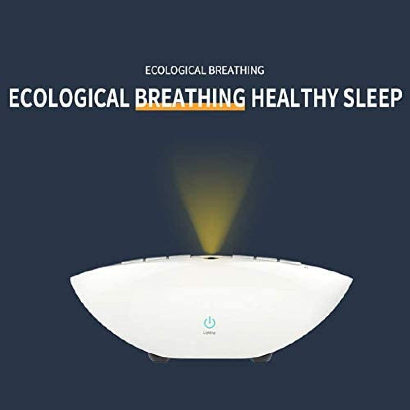 Máquina de Ruido Blanco, Terapia de Sonido para Dormir con luz, máquina de Ruido Blanco Generador de máquina de Sonido para Dormir, 3 Opciones de Temporizador, 15 Sonidos relajantes Naturale