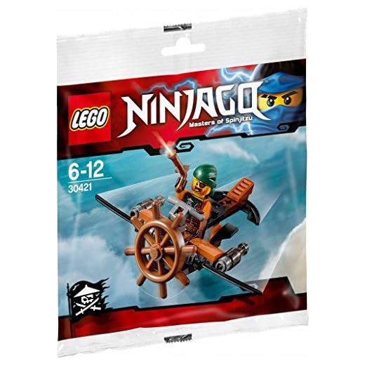 Lego Ninjago - 30421 - Jeu de Construction - Pirate Avion (Sachet Polybag)