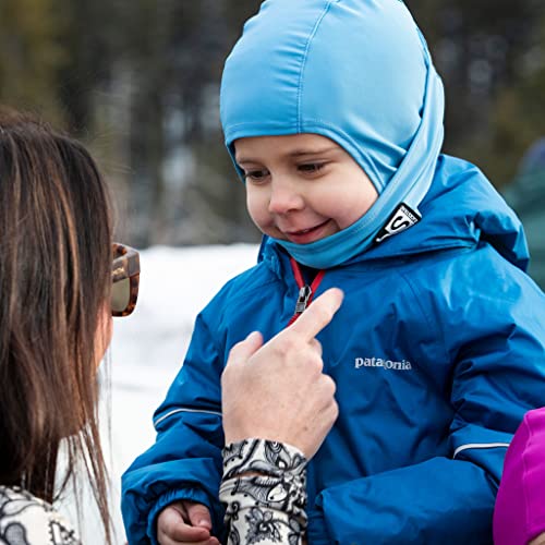 Image of BLACKSTRAP Kids' Expedition Hood Dual Layer ExoHinge Balaclava Ski Mask, Compatible, Comfortable for Kids, [Insert Color]