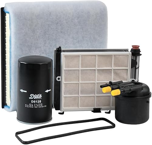 Doc's Diesel Filter Kit DFD4625+D6128 | Compatible with Ford 6.7L Powerstroke F250, F350, F450 2017+ | Replaces FD4625, FL2051