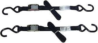 Ancra 40888-26-02 Black Original Premium Cam Buckle Tie Down, 4 Pack