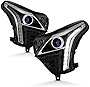 ACANII - For 2017-2018 Cadillac XT5 Halogen Headlights (Non LED) Model LED DRL Factory Style Projector Headlamps Pair
