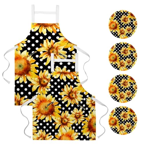 Tablier de cuisine pour restaurant et pâtisserie avec broches