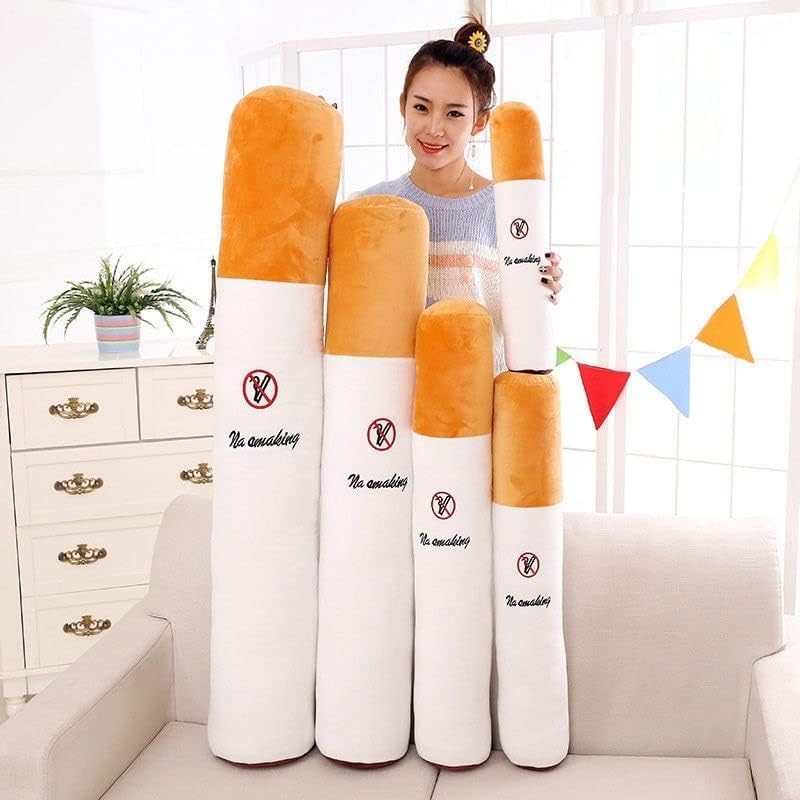 Coussin de Couchage cylindrique de Fumer créatif Oreiller de Cigarette Smulation Jouets en Peluche Mode