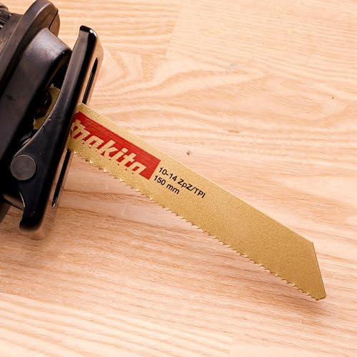 Makita Reciprocating Blade Bi-Metal 150 mm 10 P-6635 14Z (47014), Black, 60 x 450 mm - Image 4