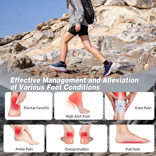 Image of OrthoComfoot Women's Orthopedic Wide Plantar Fasciitis Shoes:Comfortable Arch Support Flat Feet Orthotic Sports Sneakers,Casual Hammer Toes Trekking Walking Running Shoes for Foot Heel and Pain Relief