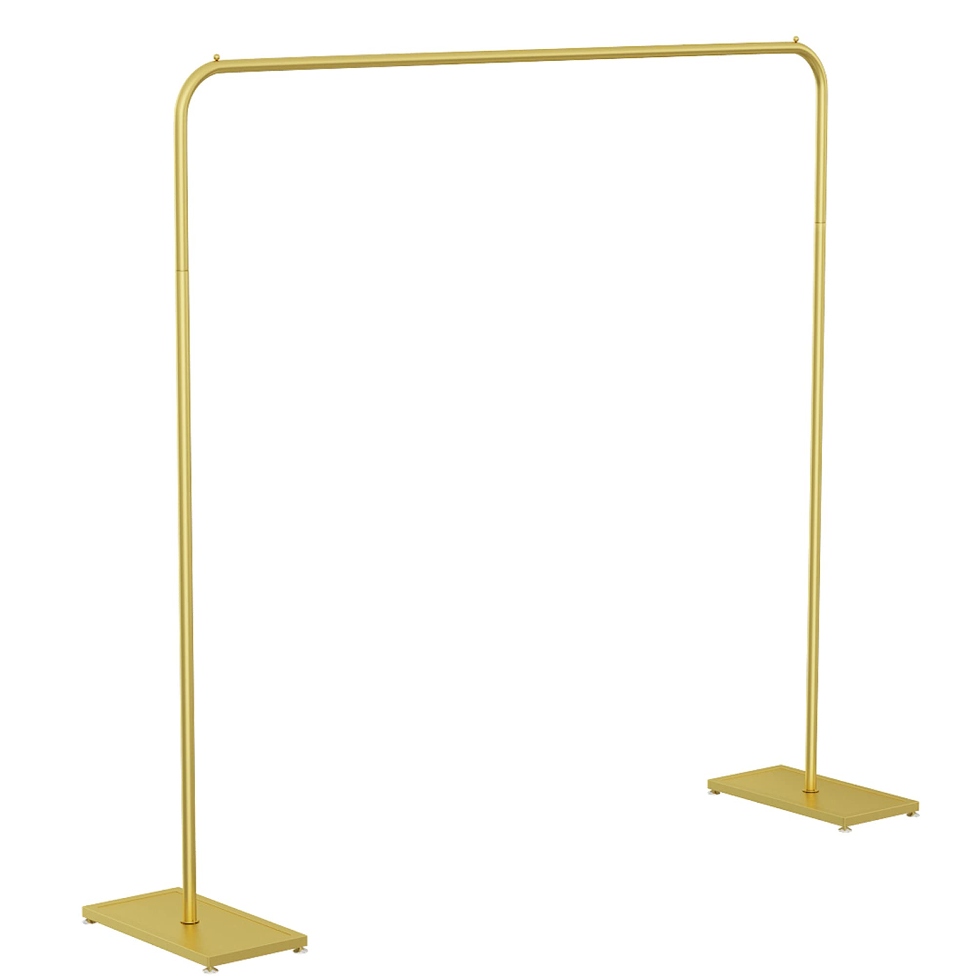 Kleiderständer, schwere Kleiderstange, Kleiderständer mit Kleiderstange, Wäscheständer, Aufbewahrungsorganisator, Garderobe, Schlafzimmer/Gold/120 cm