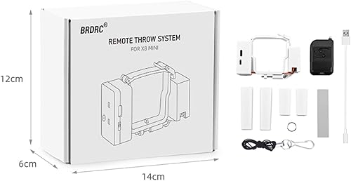 Miniatura 6 de Sistema Airdrop para FIMI X8 MiniMini V2 Drone Pesca Cebo Anillo de Boda Regalo Entregar Vida Rescate Lanzador Accesorios