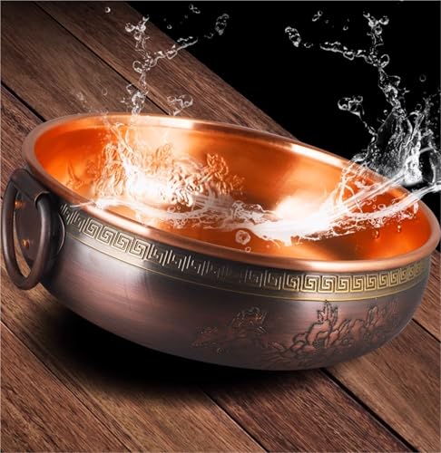 Olla para hotpot de inducción cobre 36 cm miniatura 4