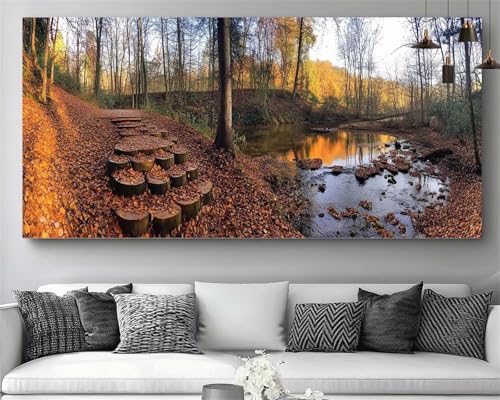 Diamond Painting Arbre XXL 80x240cm. Le kit complet de broderie diamant idéal à offrir.