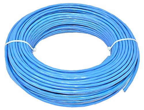 Micro Connectors, 250 Feet Cat6 Solid Stp Bulk Ethernet 23Awg Cable (Blue) (Tr4-560Shbl-250) #TOP2
