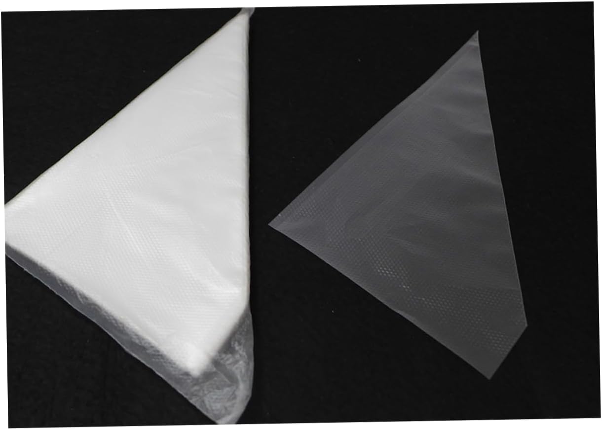 100 Count PE Disposable Pastry Bags for Cake Decorating