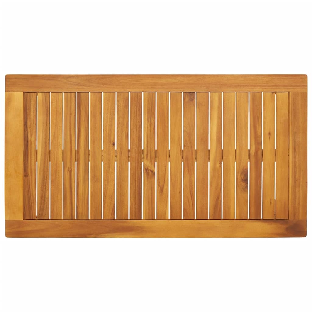 vidaXL Table à Manger de Jardin 100x55x45 cm Bois Massif d'acacia