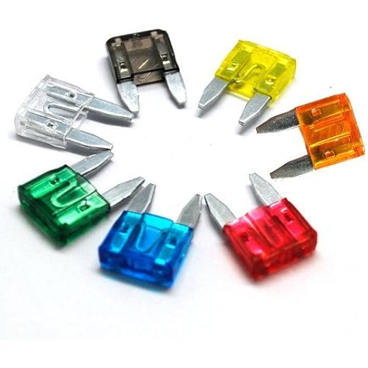 Car Mini Fuse Blade Set of 5 - 5A to 40A