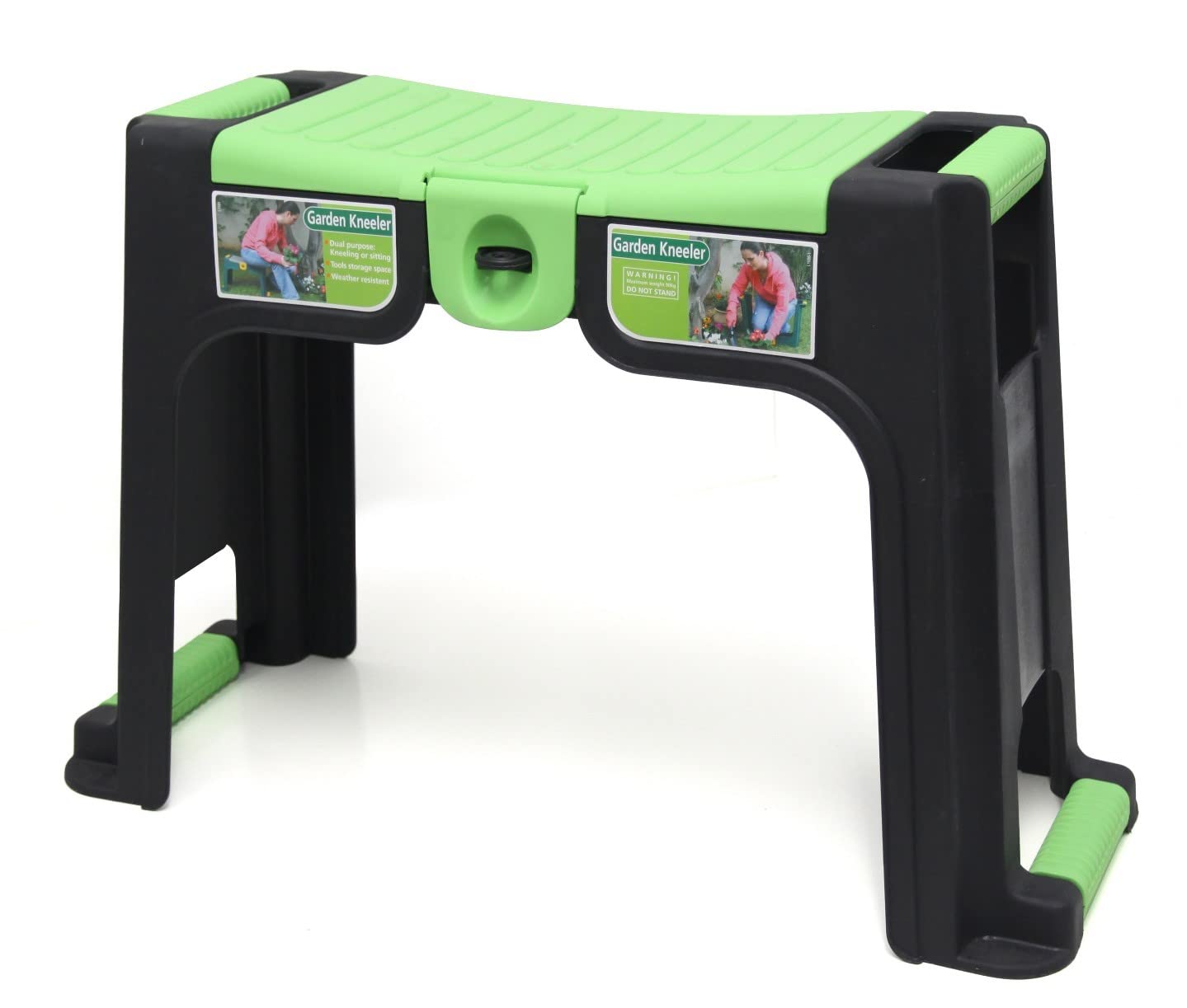 Tabouret de jardin Tec Hit avec mousse repose-genoux pour l'entretien des parterres