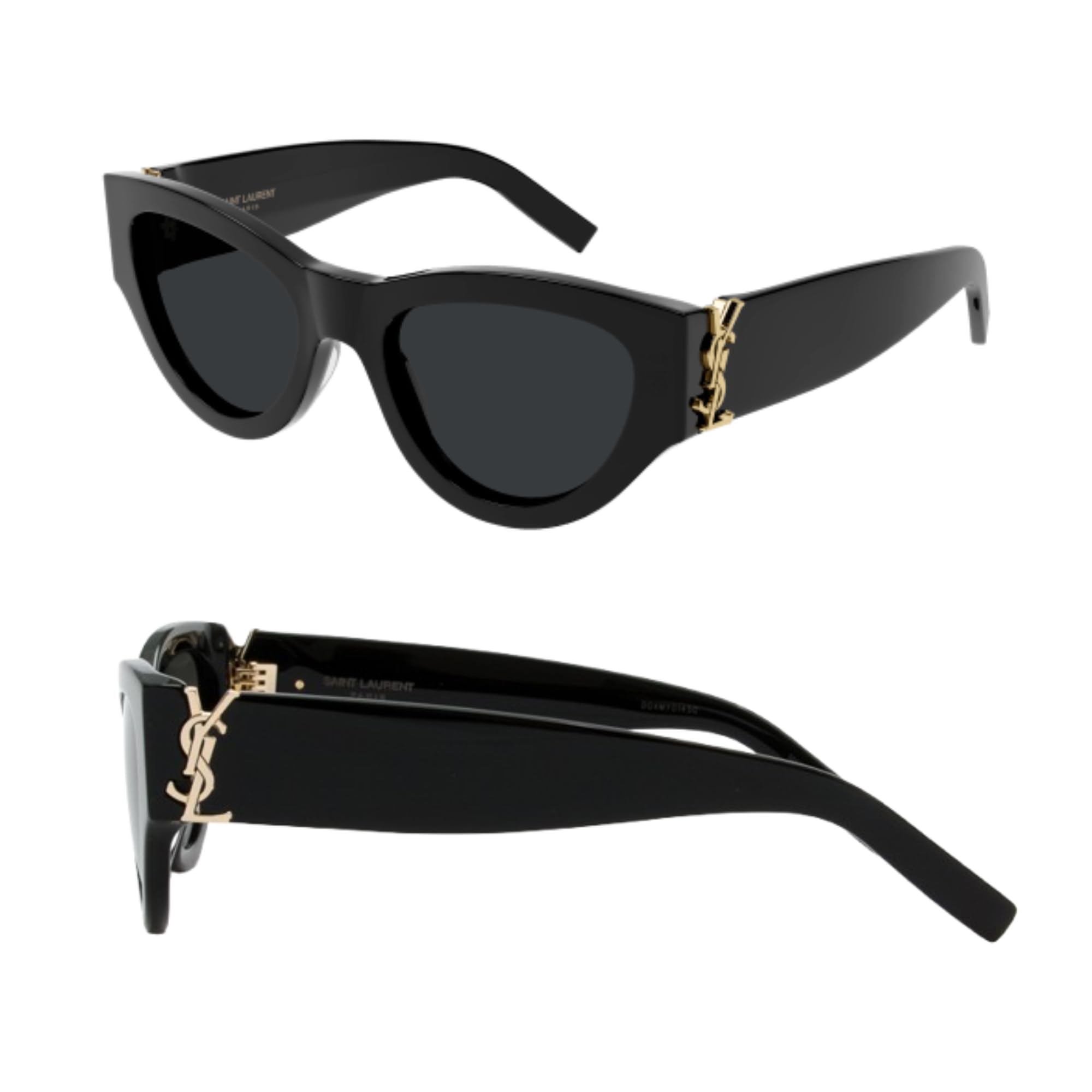 SAINT LAURENT SL M94 Cat-Eye shape Sunglasses + Bundle with eSHADES Luxury Eyewear Kit