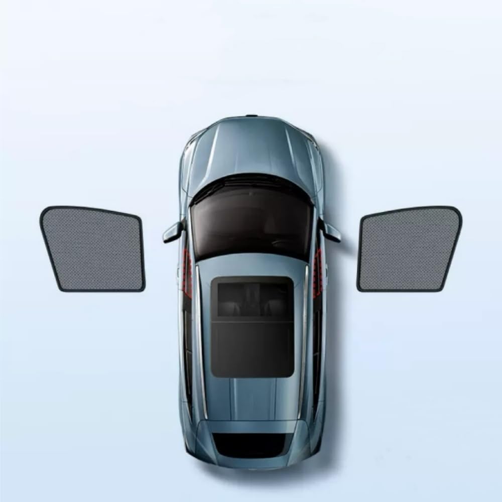 Car Window Sun Shade for Subaru Forester 2013-2018 Embedded Magnetic Mesh Sun Shade Sun Protection and Heat Insulation Auto Interior Protection,Two Front Windows