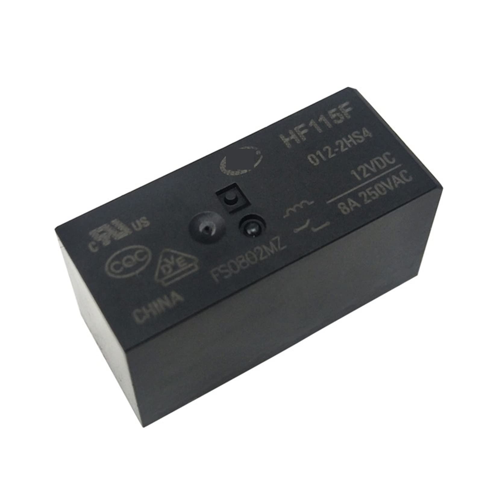 Relé JQX-115F-012 conmutador de 8A para reparar placas electrónicas de calderas y electrodomésticos