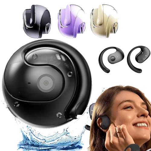 AI Translation Wireless OWS Bluetooth5.4 Earphones (Fit iOS & Android), 144 Language Translator Earbuds Real Time, Break Any Language Barrier Instantly (Black)