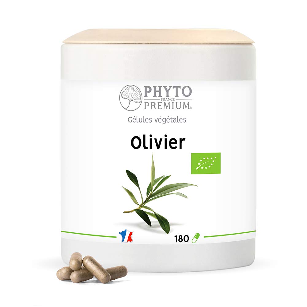 OLIVIER feuille – Olea europea – 180 gélules 200 MG (BIO)