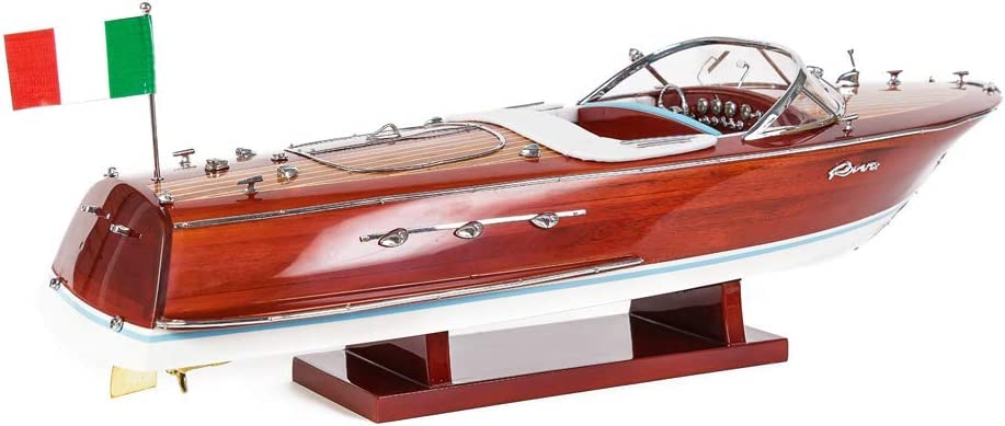 Nicear Sailing Boat Ornament Miniature Gifts Hand Wooden