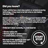 Yuasa YBX9020 12V 105Ah 950CCA AGM High Performance Start Stop Plus Car Battery - Image 9