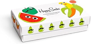 Happy Socks Baby,Clothing,Baby Boys 0-24m,Socks & Tights,Socks Happy Socks Baby 3-Pack Kids Fruit Socks Gift Set, Multicoloured, 0-12M (Pack of 3)