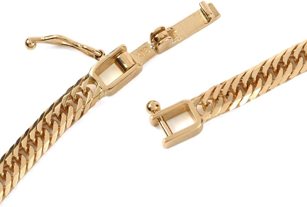 18金 喜平ネックレス 8面 トリプル 12g 50cm ゴールド メンズ レディース チェーン K18