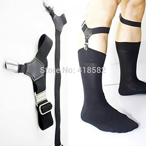 Sock Garters High Quality Double Clips Suspender Accessories Suitable for Cotton and Silk Socks
