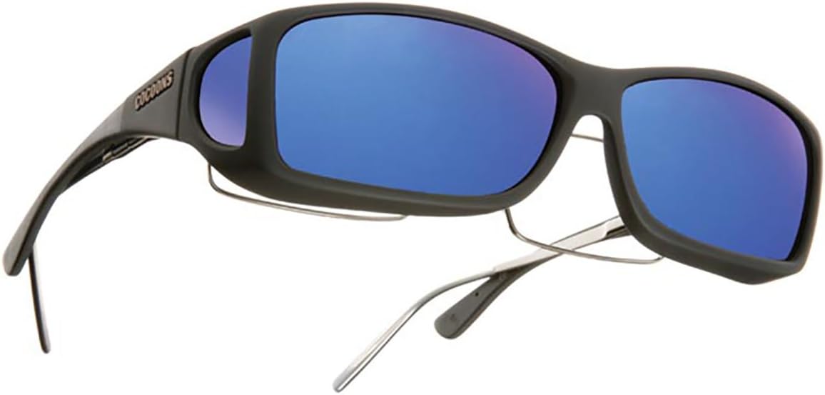 Cocoons Wide Line Sunglasses (Black/Blue - ML)