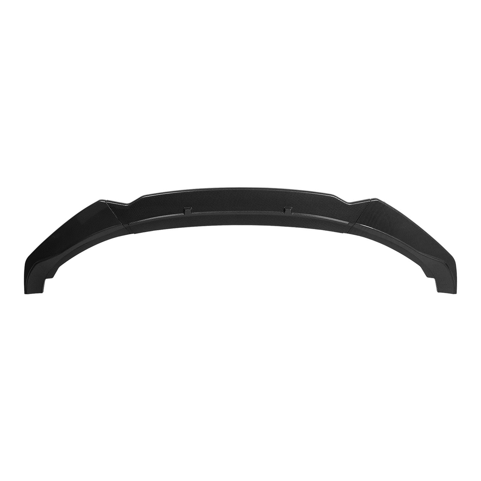 3 szt. Zestaw rozdzielaczy przedniego zderzaka samochodu ze spojlerem podbródkowym (Carbon Fiber Style)