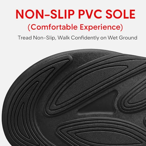 Men’s Flip Flops with Memory Foam Footbed – Comfortable Casual Sandals for Beach, Pool, Shower, Travel, Vacation, Walking & Everyday Wear4