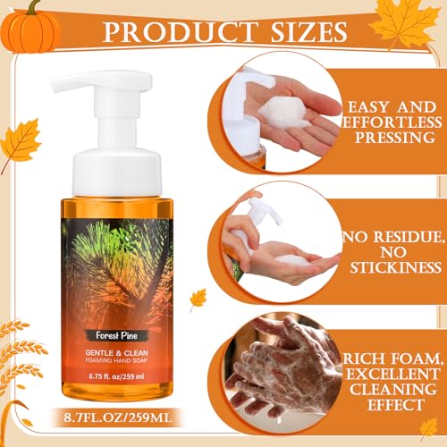 Image of 6 Pack Fall Foaming Hand Soap, Autumn Scents 8.75 fl oz