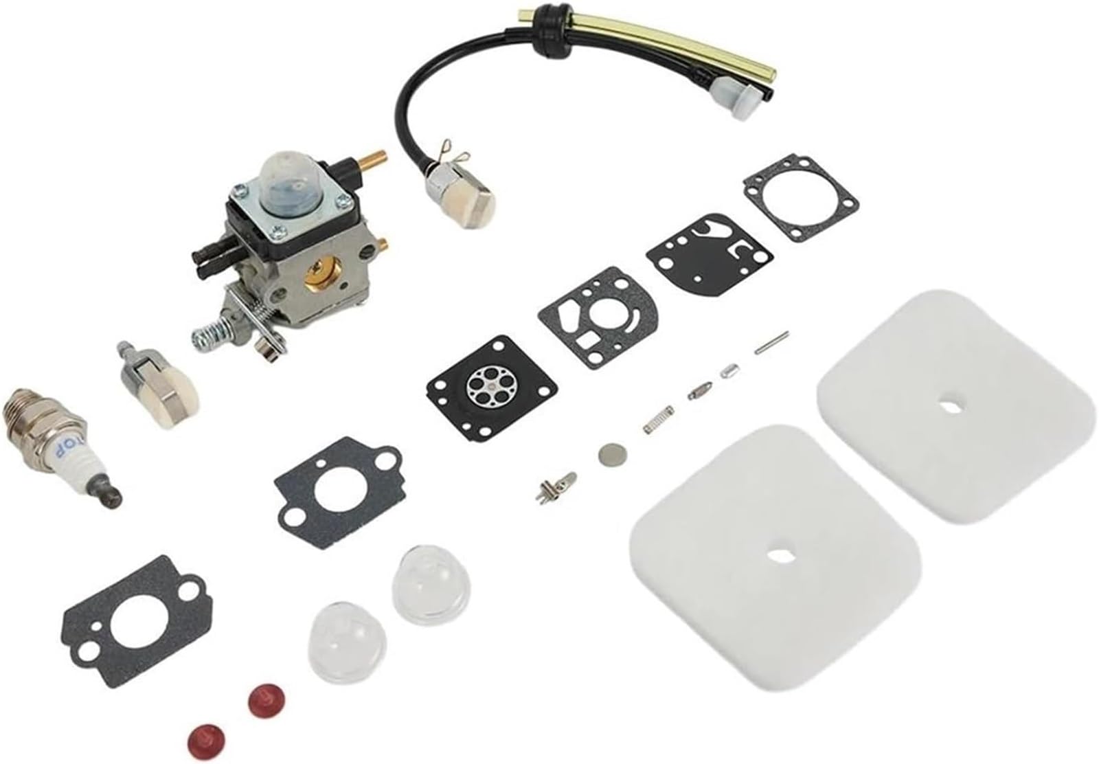 Kit carburateur de tronçonneuse et pièces de moteur de rechange Mantis