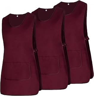 Paquete 3 Unidades - Delantal Limpieza Uniforme Laboral CLINICA MÉDICOS Limpieza Veterinaria Sanitarios HOSTELERÍA- Ref.868